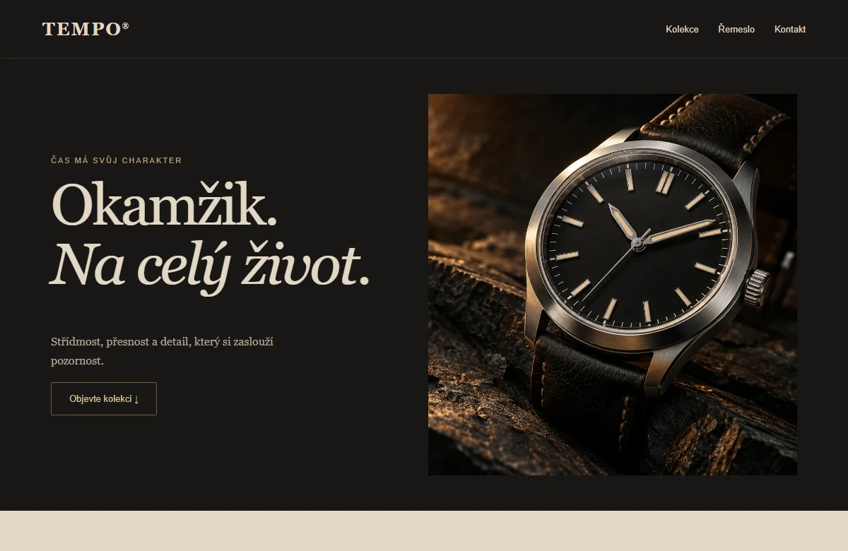 Hodinky &mdash; Luxusn&iacute; produktov&yacute;