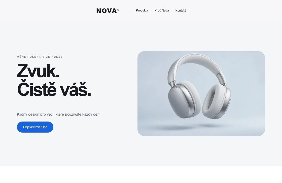 NOVA &mdash; Modern&iacute;