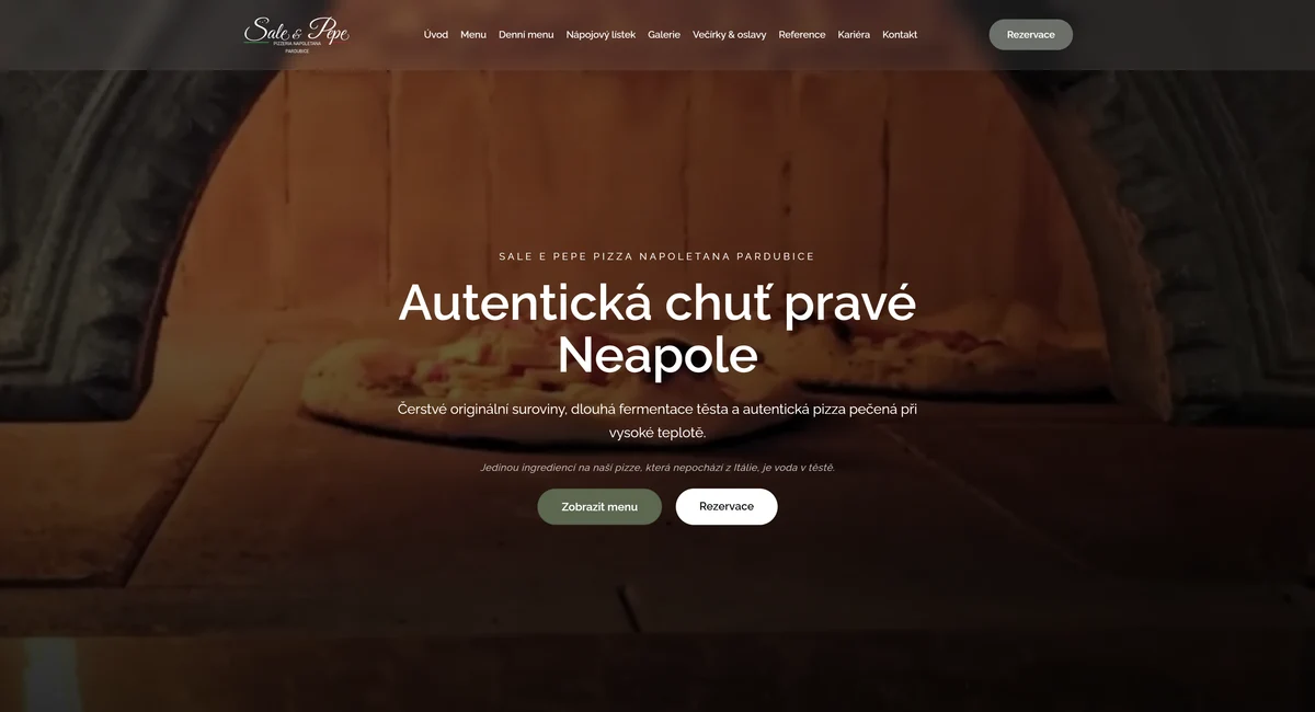 Sale e Pepe &mdash; hotov&yacute; web