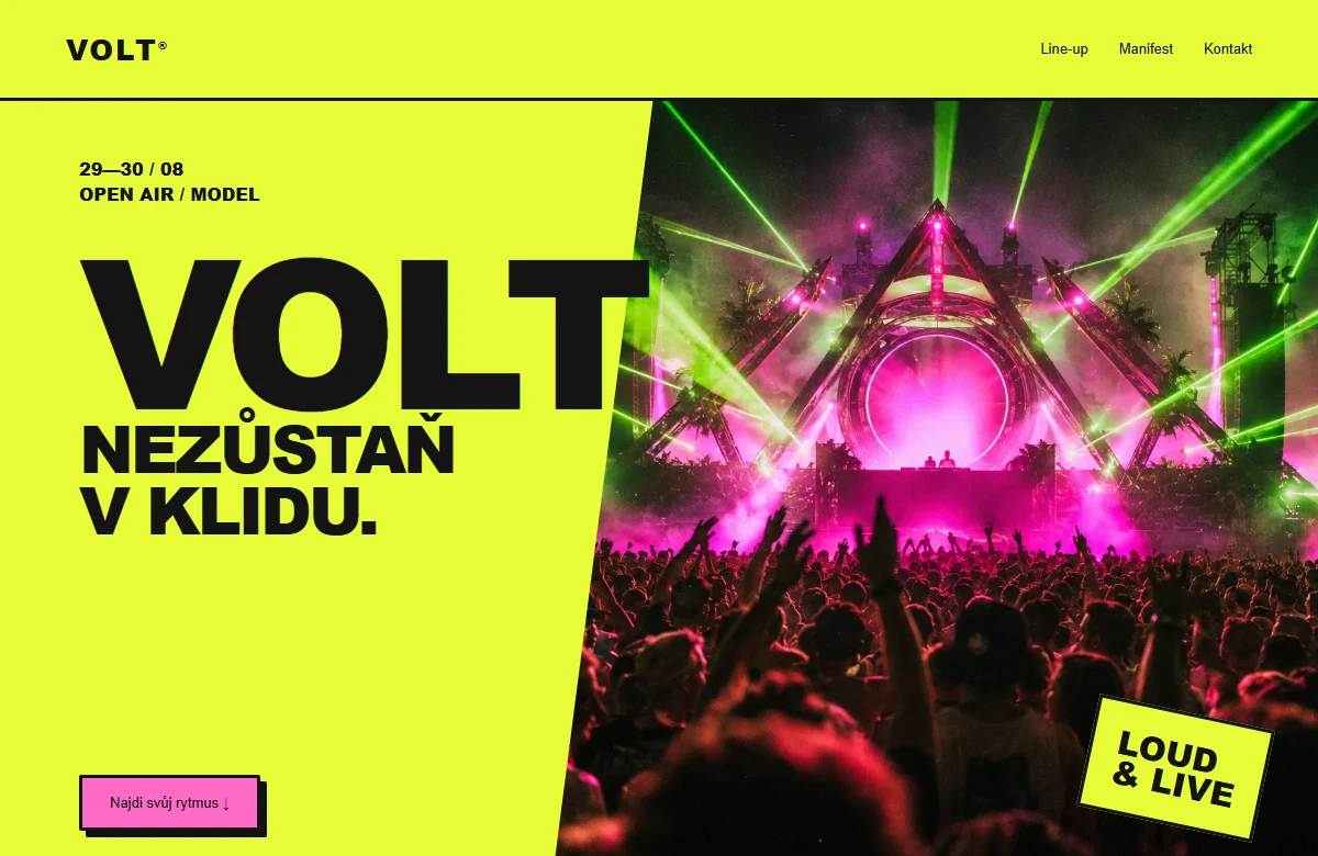 VOLT &mdash; Neo-brutalistick&yacute;